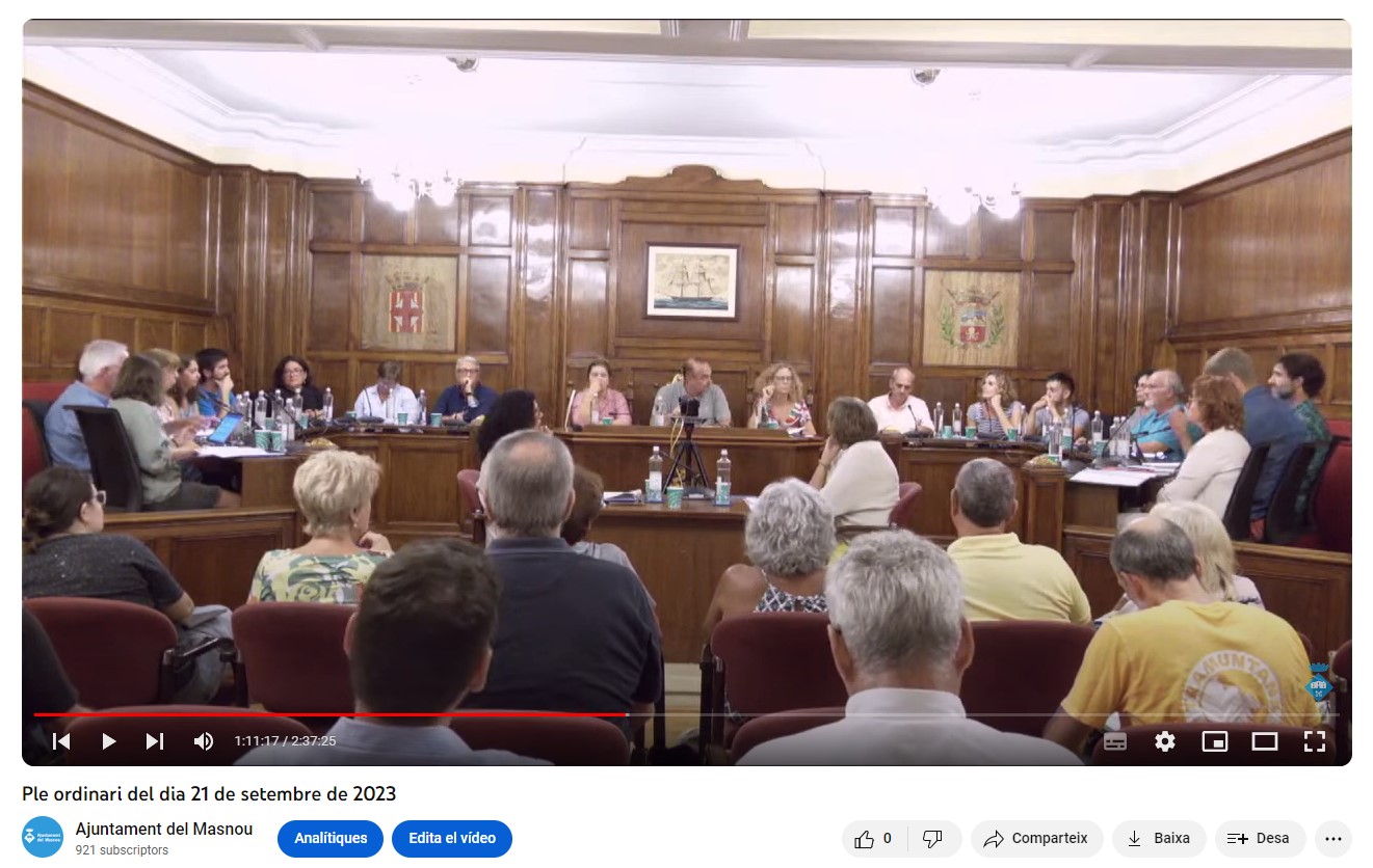 El Ple torna a modificar el pla urbanístic de Can Bernades a petició de la Generalitat