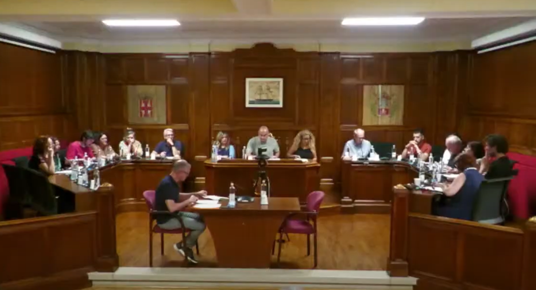 Celebrat el Ple extraordinari i urgent del 30 de juliol 