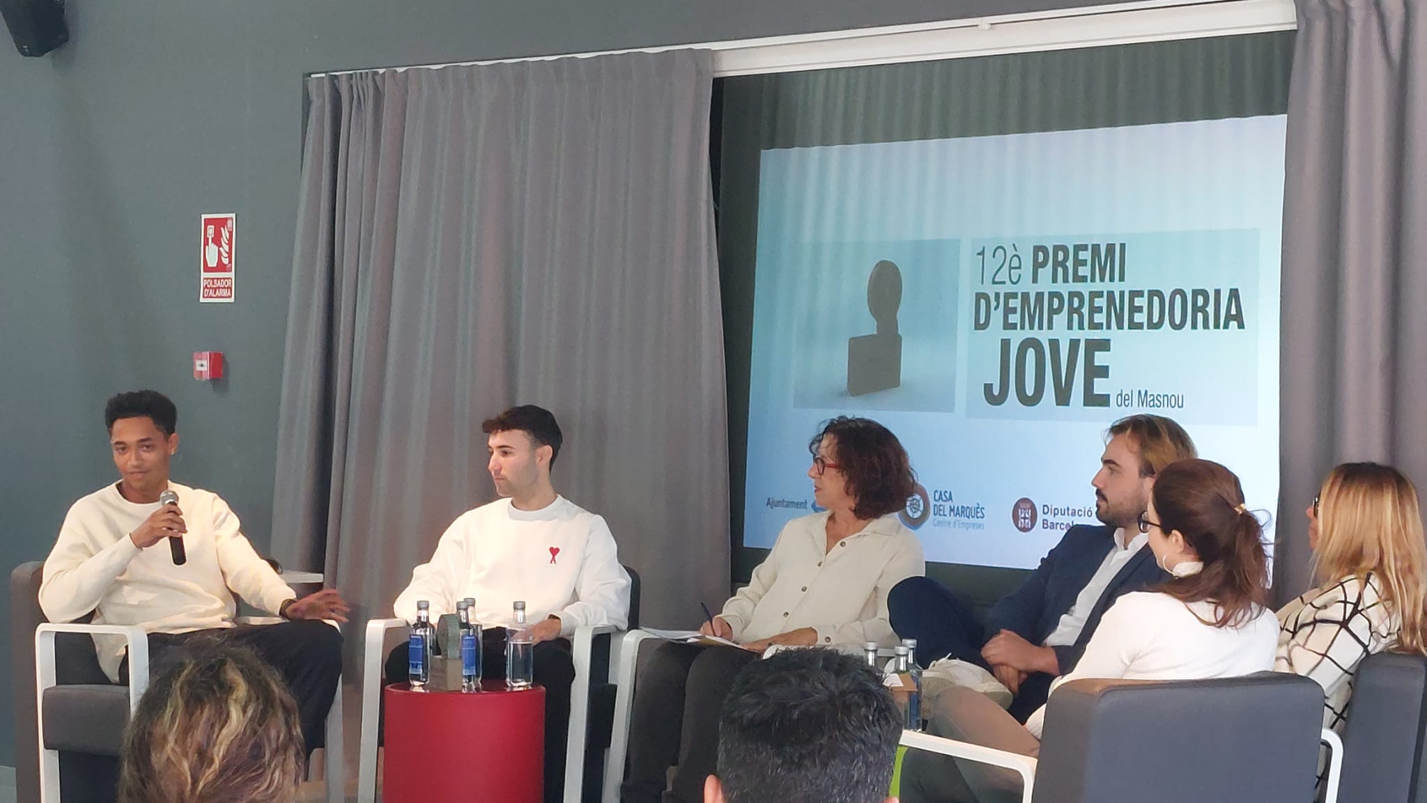 Acte de lliurament del Premi d'Emprenedoria Jove 2024.