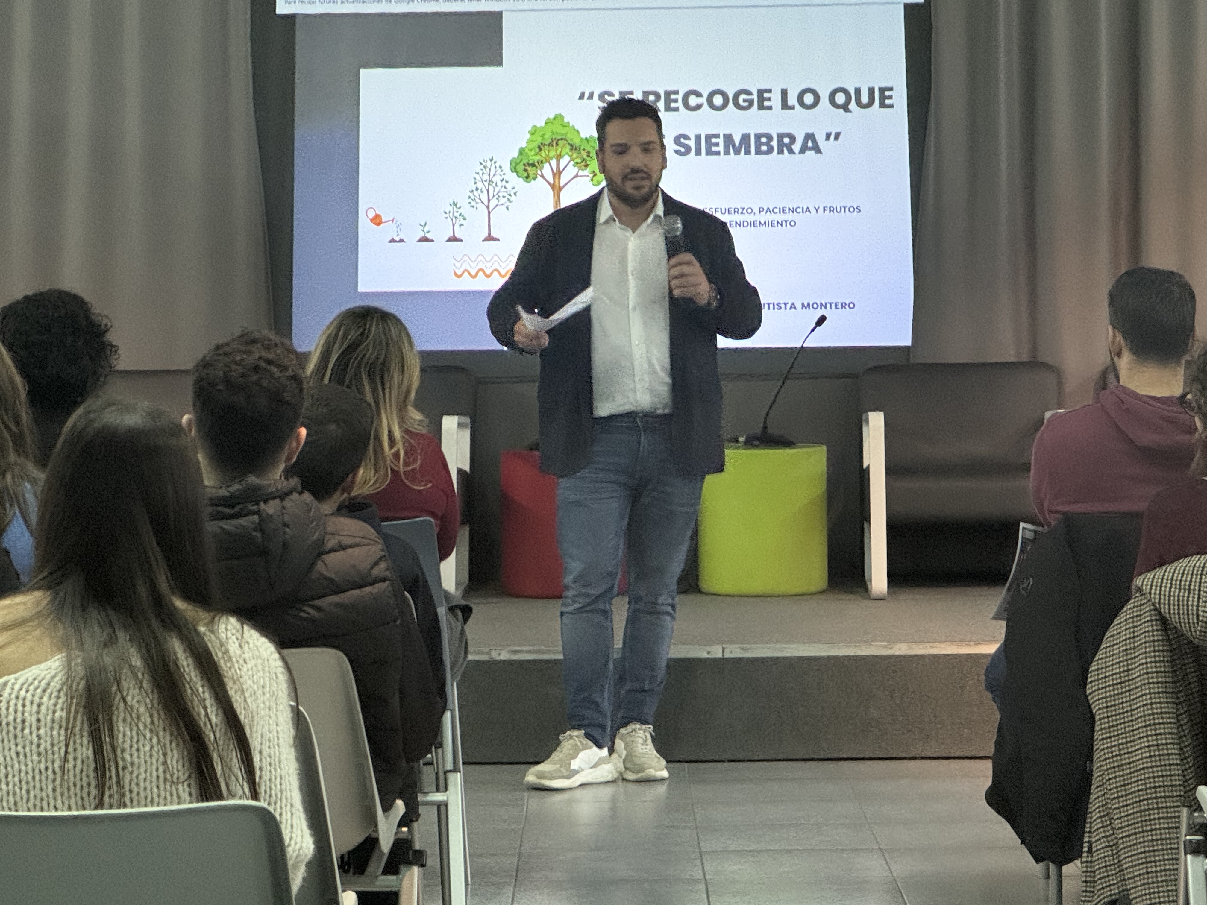 Acte de lliurament del Premi d'Emprenedoria Jove 2024.