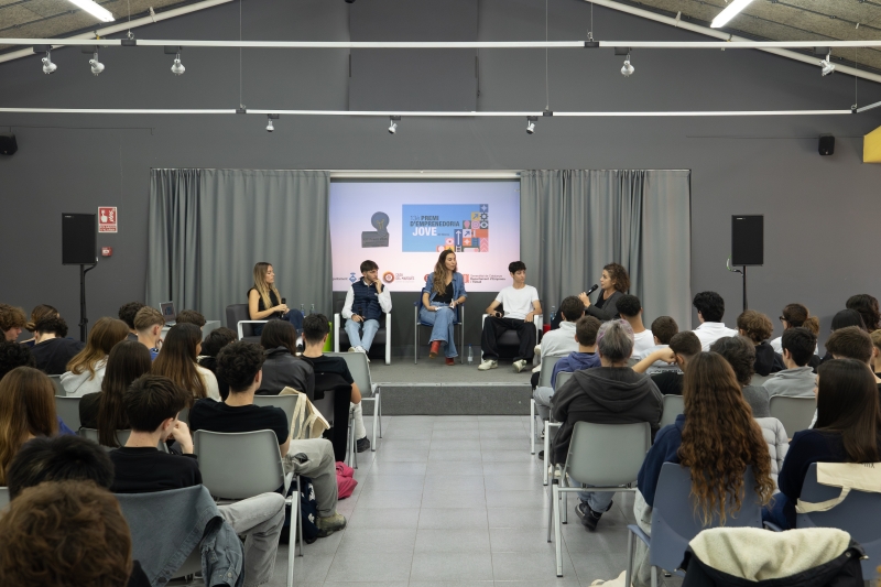 Foto. Taula rodona del Premi d'Emprenedoria Jove 2025.