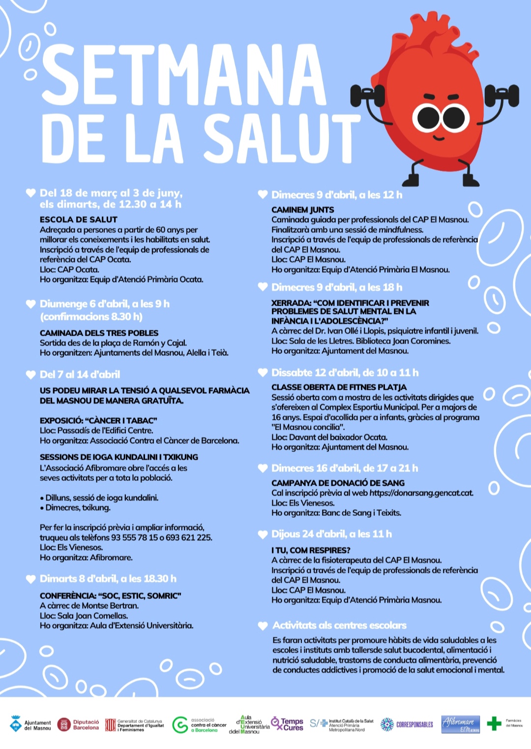 Dins de la Setmana de la Salut, les farmàcies del Masnou ofereixen el control de la tensió de manera gratuïta