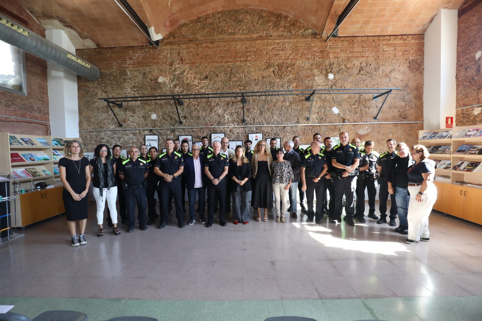 Foto de la celebració del Dia del Patró de la Policia Local del 2024.