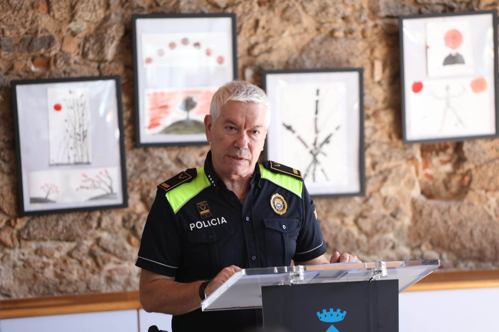 Foto de la celebració del Dia del Patró de la Policia Local del 2024.