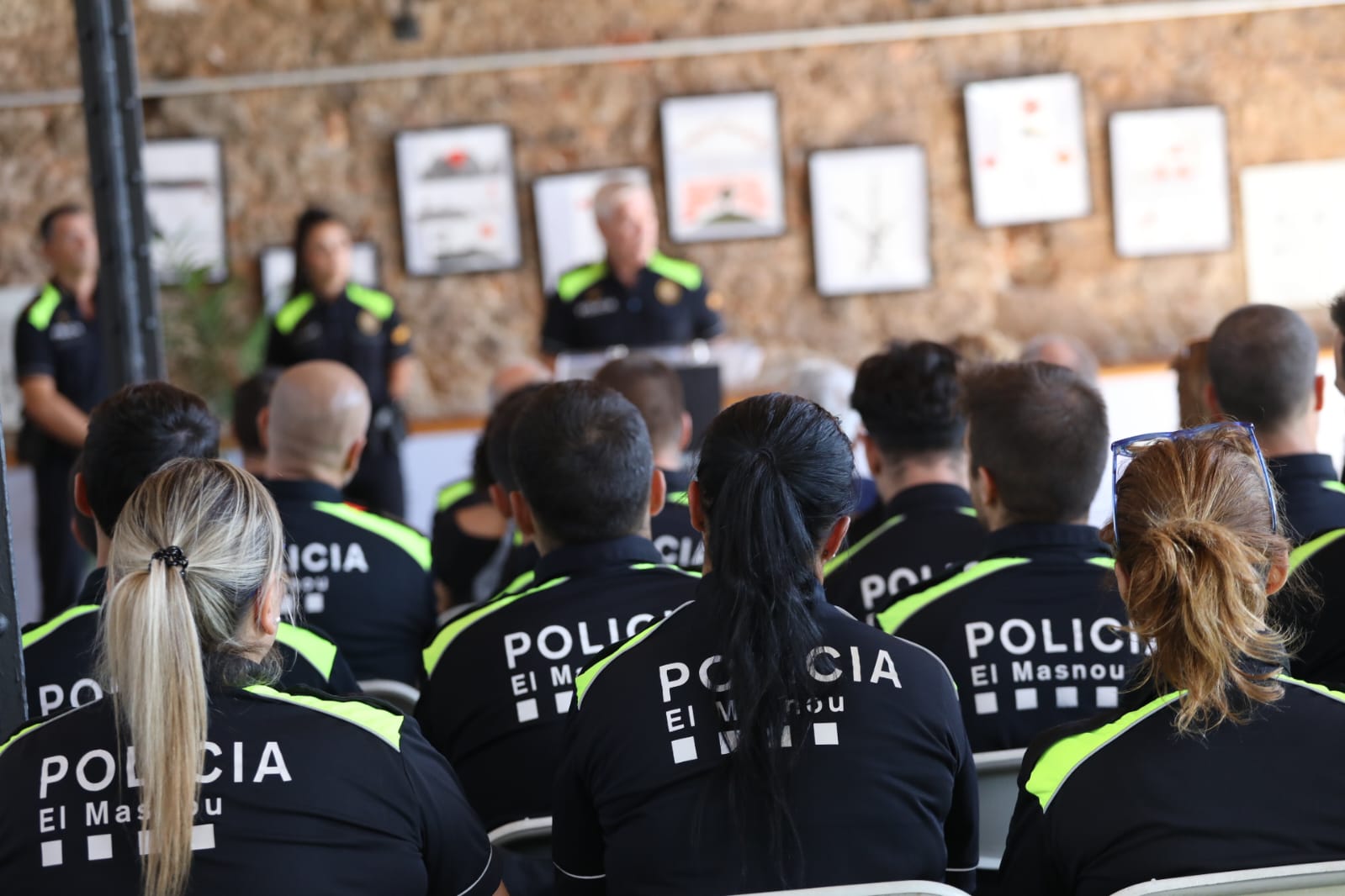 Foto de la celebració del Dia del Patró de la Policia Local del 2024.