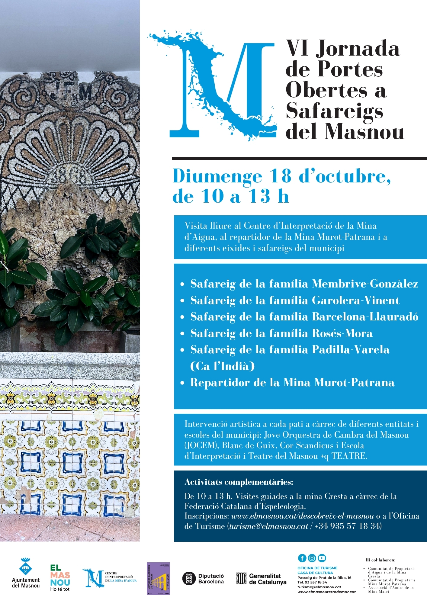 VI Jornada de Portes Obertes a Safareigs del Masnou  
