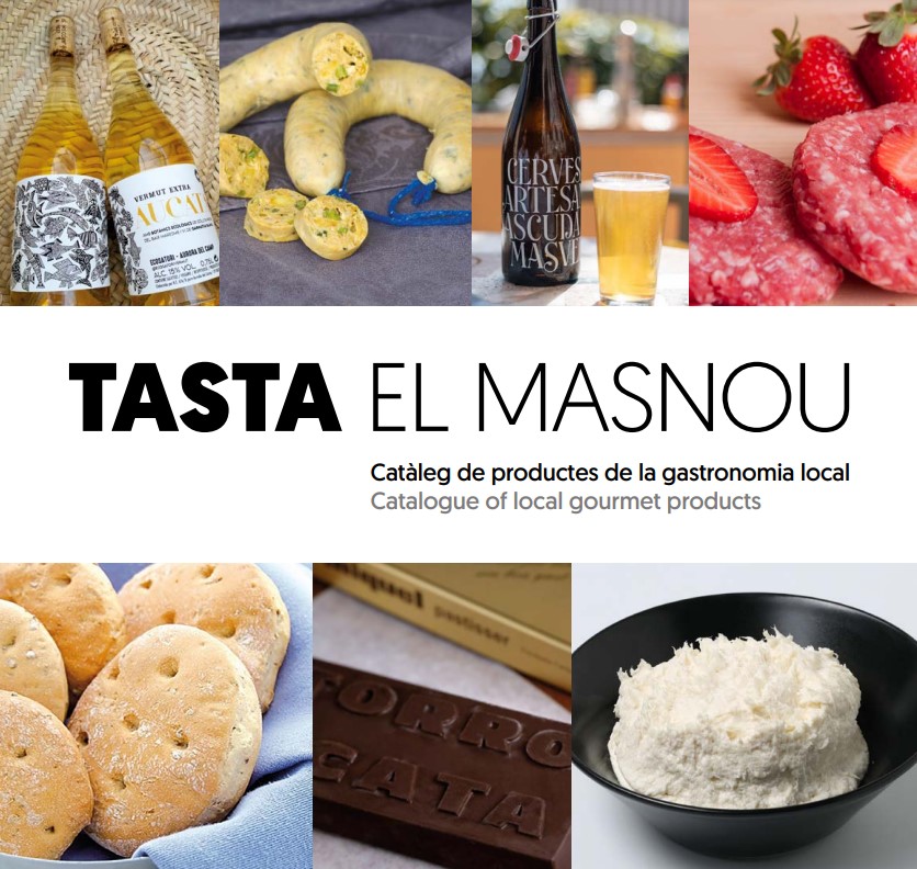 Fragment de la portada del catàleg 'Tasta el Masnou'