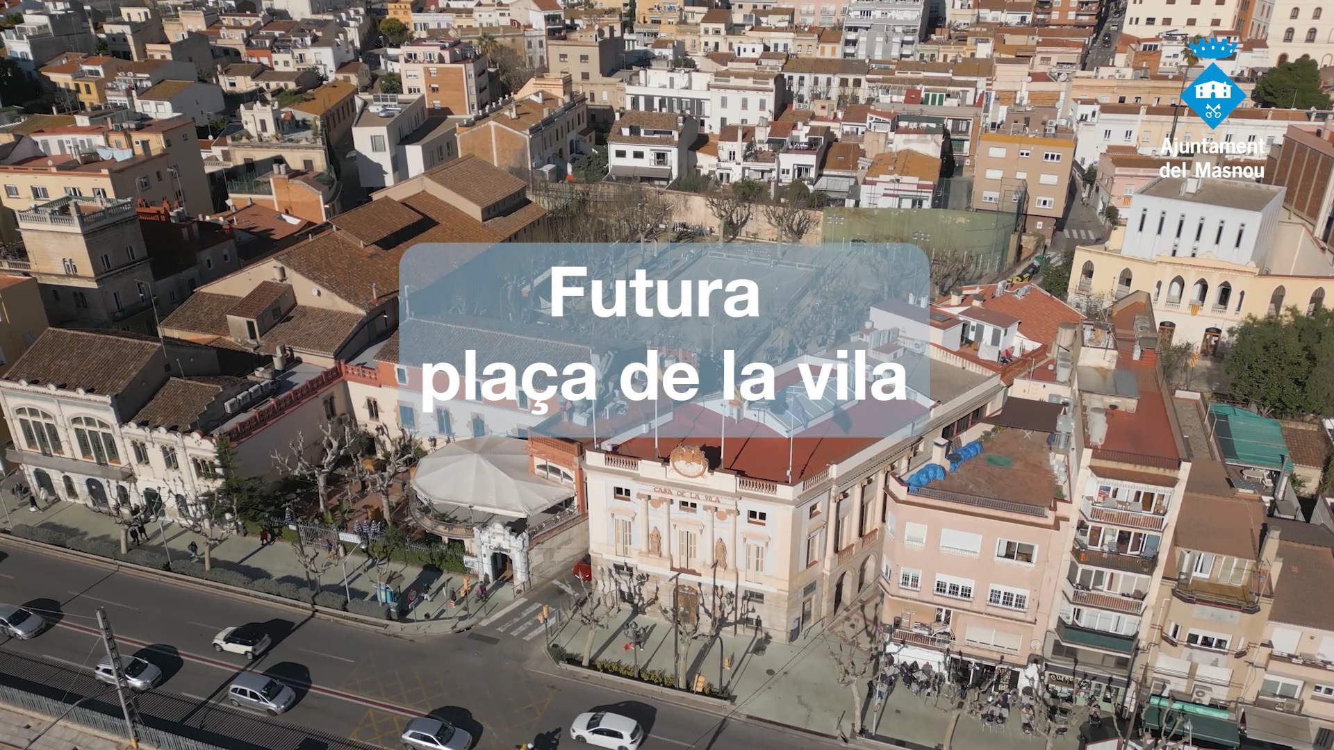 Fragment que forma part del vídeo que resumeix la transformació urbanística del Masnou.