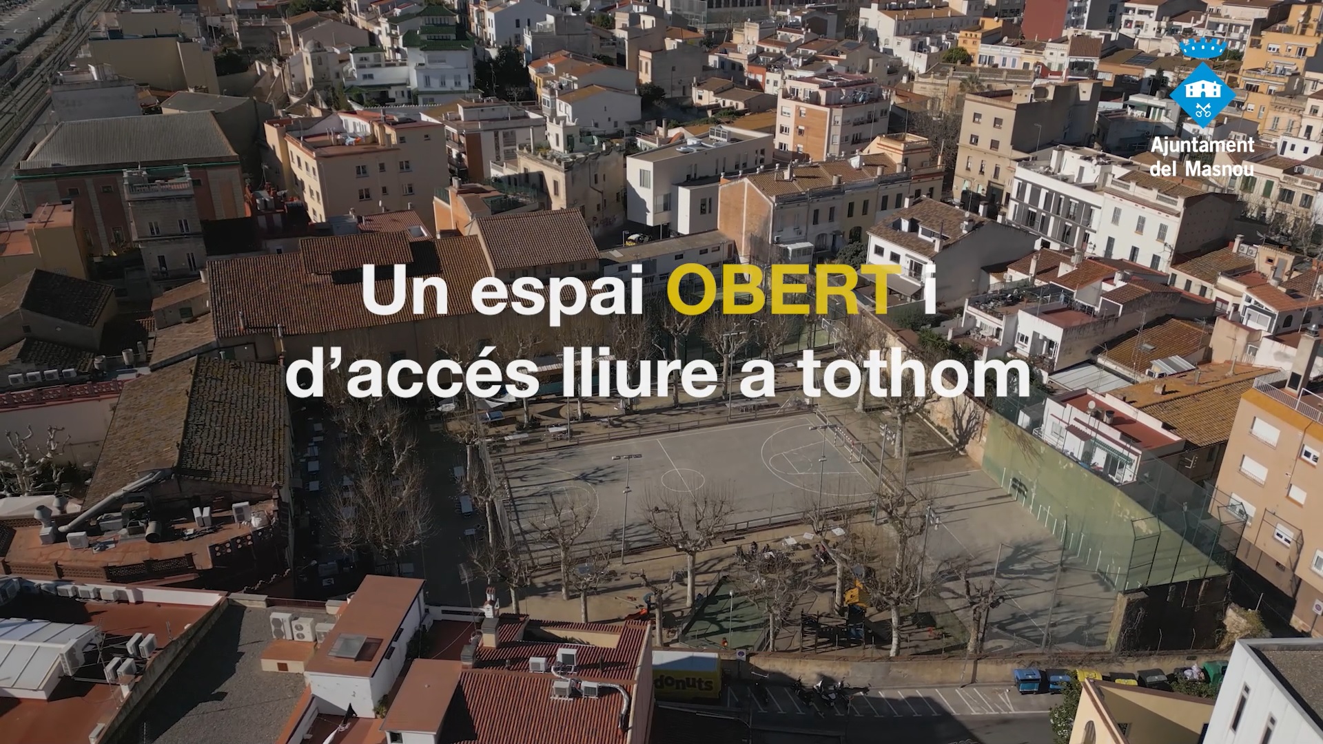 Fragment que forma part del vídeo que resumeix la transformació urbanística del Masnou.