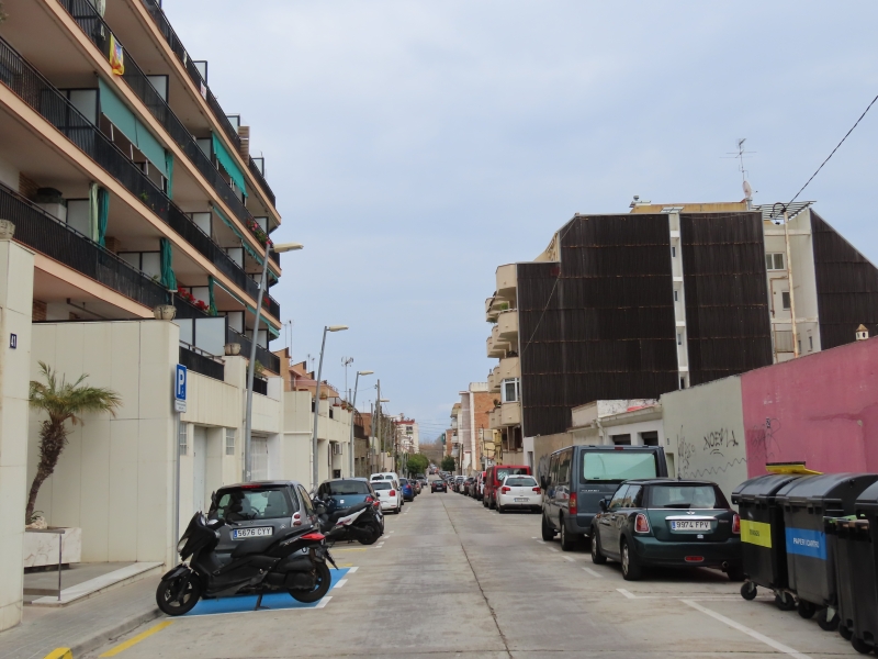 El carrer de Fontanills es troba al sector d'Ocata on es preveu fer la prova pilot de zona verda.